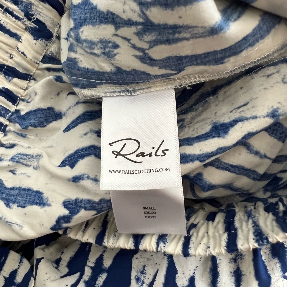 NEW Rails Cobalt Shibori Shorts Small - Picture 6 of 7